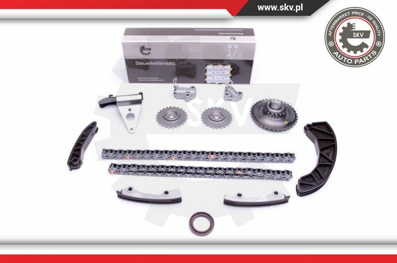 Esen SKV 21SKV225 - Комплект ангренажна верига vvparts.bg