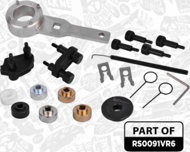 ET Engineteam RS0091VR6 - Комплект ангренажна верига vvparts.bg