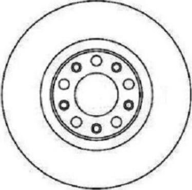 E.T.F. 19-0006 - Спирачен диск vvparts.bg