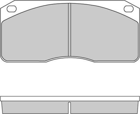 Remsa JCA278.02 - Комплект спирачно феродо, дискови спирачки vvparts.bg