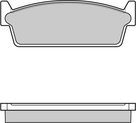 Remsa 0227.00 - Комплект спирачно феродо, дискови спирачки vvparts.bg