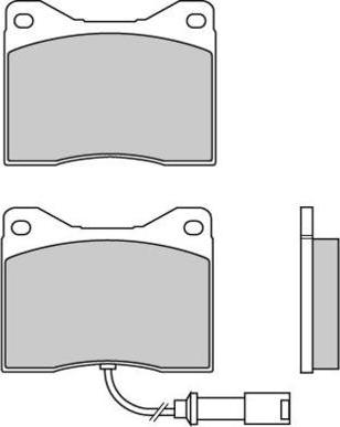 CAR PNT347 - Комплект спирачно феродо, дискови спирачки vvparts.bg