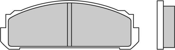 Spidan 0.080019 - Комплект спирачно феродо, дискови спирачки vvparts.bg