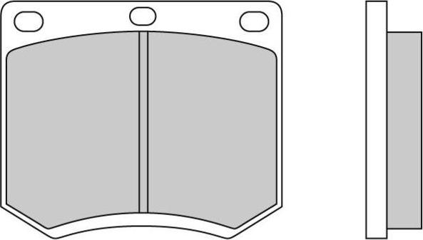 Spidan 30184 - Комплект спирачно феродо, дискови спирачки vvparts.bg