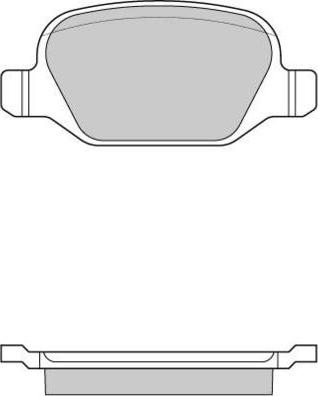 LPR-SA 05P998 - Комплект спирачно феродо, дискови спирачки vvparts.bg