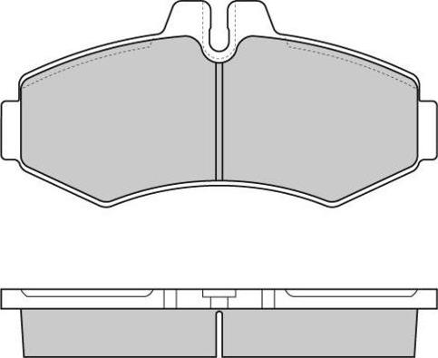 ST-Templin T870020 - Комплект спирачно феродо, дискови спирачки vvparts.bg