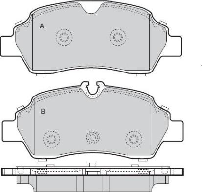 Valeo 9011185 - Комплект спирачно феродо, дискови спирачки vvparts.bg