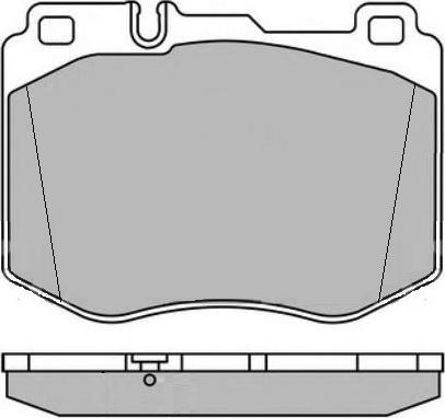 Dynamatrix DBP4608 - Комплект спирачно феродо, дискови спирачки vvparts.bg