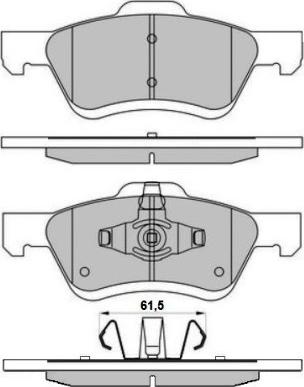 Stellox 000 013-SX - Комплект спирачно феродо, дискови спирачки vvparts.bg