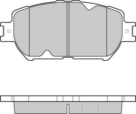 Valeo 606874 - Комплект спирачно феродо, дискови спирачки vvparts.bg