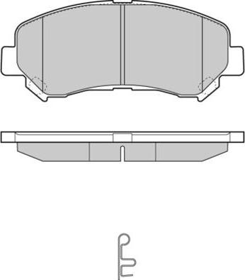 Textar 24632 - Комплект спирачно феродо, дискови спирачки vvparts.bg