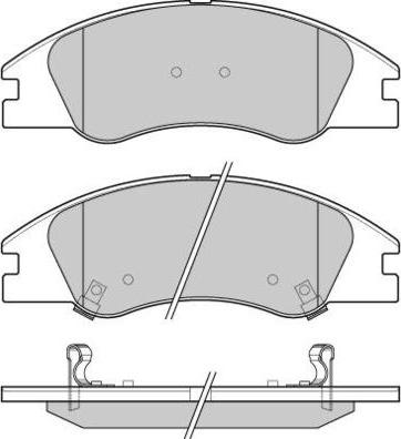 Icer 181708-066 - Комплект спирачно феродо, дискови спирачки vvparts.bg