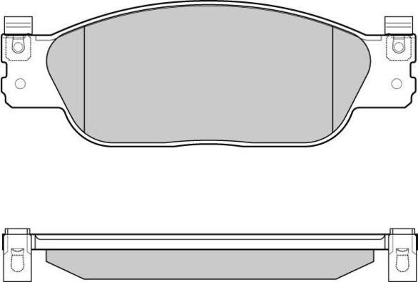 BETTAPARTS PLU3789 - Комплект спирачно феродо, дискови спирачки vvparts.bg