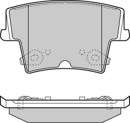 Ruville D10577963 - Комплект спирачно феродо, дискови спирачки vvparts.bg
