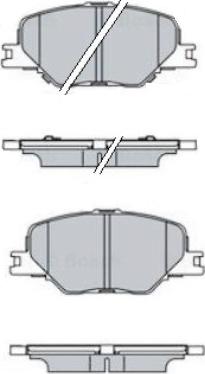 CAR PNT7012K - Комплект спирачно феродо, дискови спирачки vvparts.bg