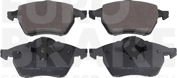 Eurobrake 5502229985 - Комплект спирачно феродо, дискови спирачки vvparts.bg