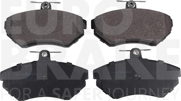 Eurobrake 5502224739 - Комплект спирачно феродо, дискови спирачки vvparts.bg