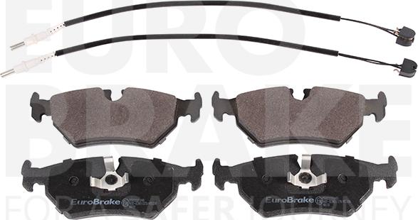 Eurobrake 5502221940 - Комплект спирачно феродо, дискови спирачки vvparts.bg