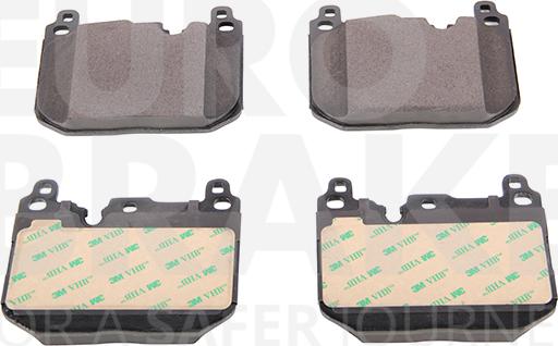 Eurobrake 5502221591 - Комплект спирачно феродо, дискови спирачки vvparts.bg