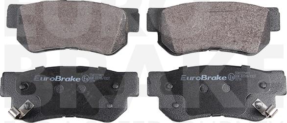 Eurobrake 5502223411 - Комплект спирачно феродо, дискови спирачки vvparts.bg