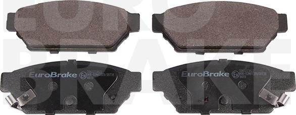 Eurobrake 5502223022 - Комплект спирачно феродо, дискови спирачки vvparts.bg