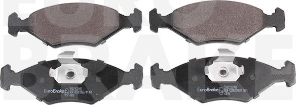 Eurobrake 5502222392 - Комплект спирачно феродо, дискови спирачки vvparts.bg