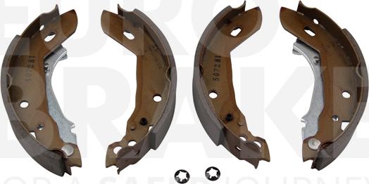 Eurobrake 58492799427 - Комплект спирачна челюст vvparts.bg