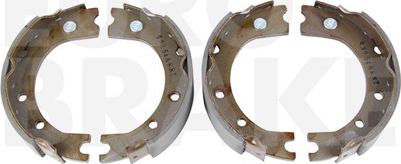 Eurobrake 58492745882 - Комплект спирачна челюст, ръчна спирачка vvparts.bg