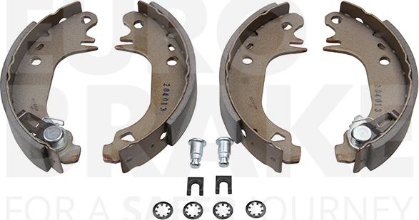 Eurobrake 58492719491 - Комплект спирачна челюст, ръчна спирачка vvparts.bg