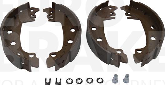 Eurobrake 58492719874 - Комплект спирачна челюст vvparts.bg