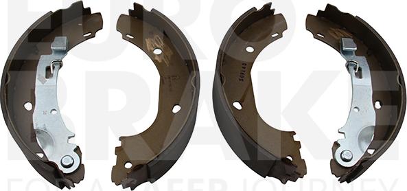 Eurobrake 58492719701 - Комплект спирачна челюст vvparts.bg