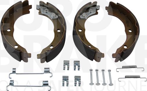 Eurobrake 58492719734 - Комплект спирачна челюст, ръчна спирачка vvparts.bg