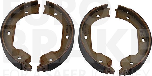 Eurobrake 58492715695 - Комплект спирачна челюст, ръчна спирачка vvparts.bg