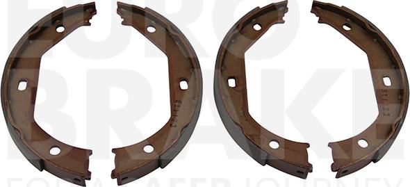 Eurobrake 58492715638 - Комплект спирачна челюст, ръчна спирачка vvparts.bg