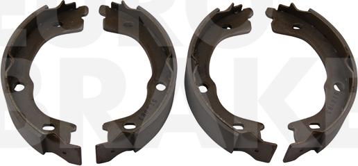 Eurobrake 58492735791 - Комплект спирачна челюст, ръчна спирачка vvparts.bg