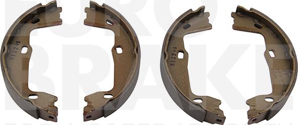 Eurobrake 58492736347 - Комплект спирачна челюст, ръчна спирачка vvparts.bg