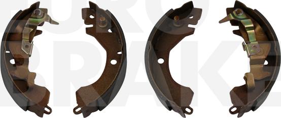 Eurobrake 58492730416 - Комплект спирачна челюст vvparts.bg