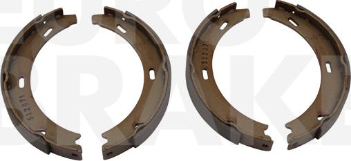 Eurobrake 58492733412 - Комплект спирачна челюст, ръчна спирачка vvparts.bg