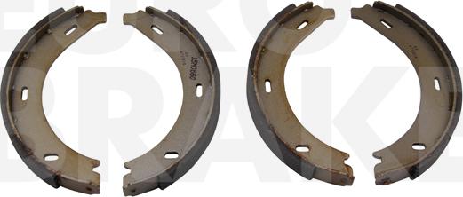 Eurobrake 58492733659 - Комплект спирачна челюст, ръчна спирачка vvparts.bg