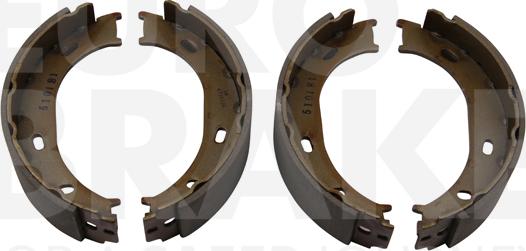 Eurobrake 58492733663 - Комплект спирачна челюст, ръчна спирачка vvparts.bg