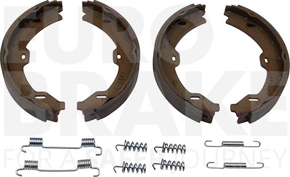 Eurobrake 58492733765 - Комплект спирачна челюст, ръчна спирачка vvparts.bg