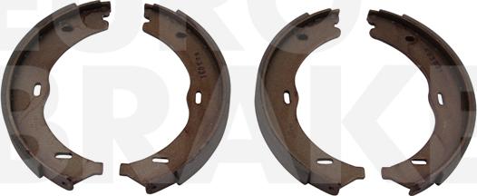 Eurobrake 58492733722 - Комплект спирачна челюст, ръчна спирачка vvparts.bg