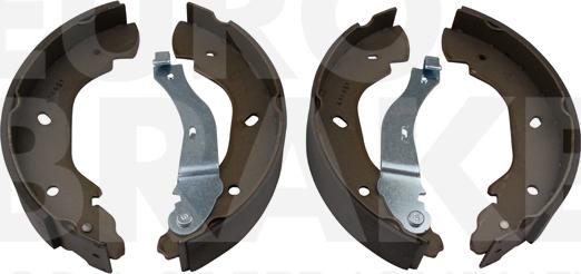 Eurobrake 58492725676 - Комплект спирачна челюст vvparts.bg