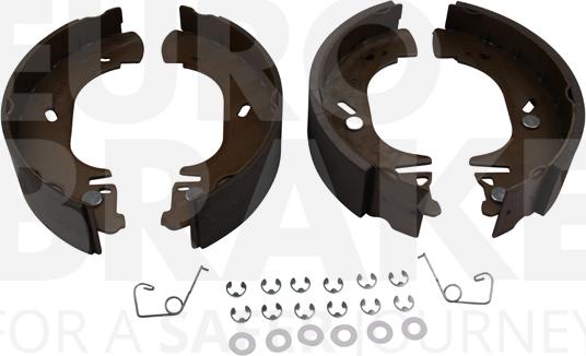 Eurobrake 58492725872 - Комплект спирачна челюст vvparts.bg