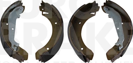 Eurobrake 58492725376 - Комплект спирачна челюст vvparts.bg