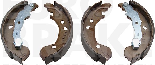 Eurobrake 58492722693 - Комплект спирачна челюст vvparts.bg