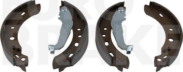 Eurobrake 58492722687 - Комплект спирачна челюст vvparts.bg