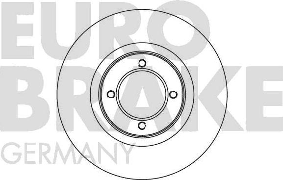 Eurobrake 5815209909 - Спирачен диск vvparts.bg