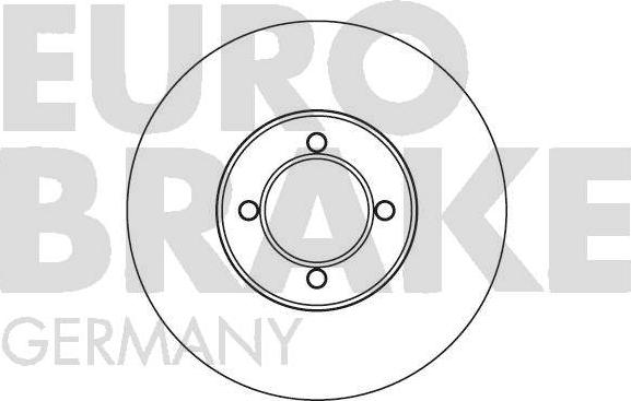 Eurobrake 5815209912 - Спирачен диск vvparts.bg