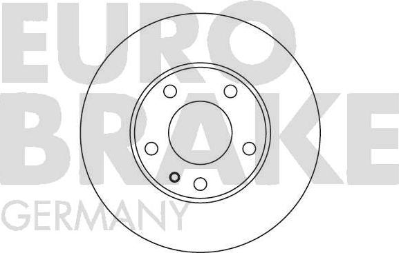 Eurobrake 5815201511 - Спирачен диск vvparts.bg